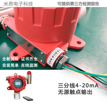 Ammonia concentration detector NH3 exceedance sound and light alarm 4-20mA DC24 can be installed independently New Standard