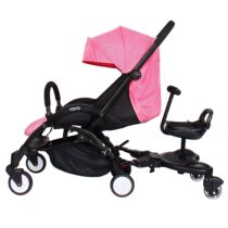 Buggy Board second-child auxiliary scooter baby stroller twin travel stand-up board rear trailer