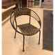 Mojun rattan chair comfortable back chair moon chair woven chair balcony rattan stool coffee shop leisure chair modern