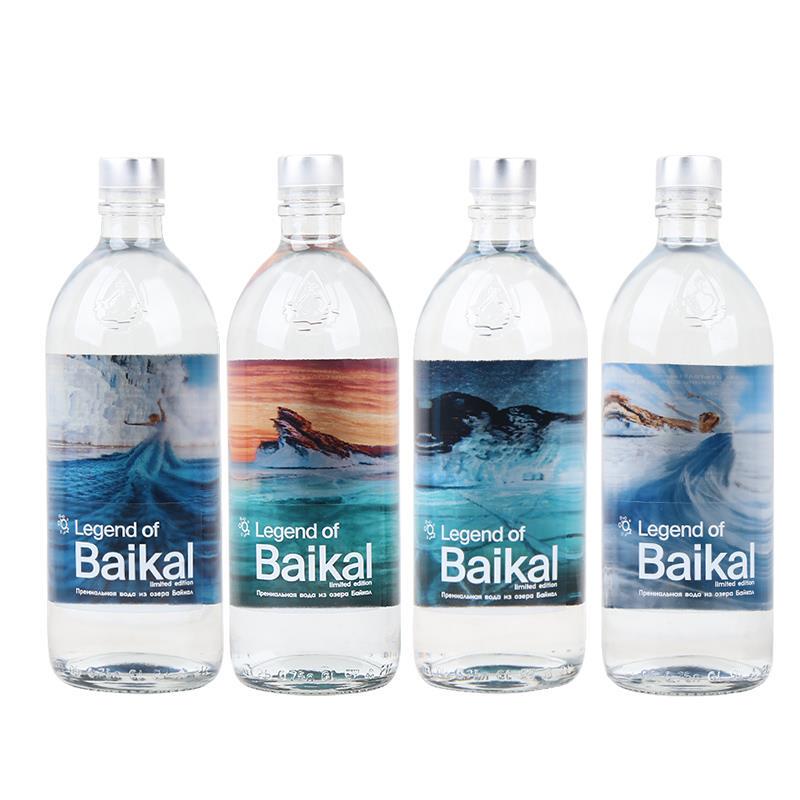Russian Imported Lizhen Baikal Lake Drinking Natural Water 500Ml/750Ml Glass Bottle Collector's Edition