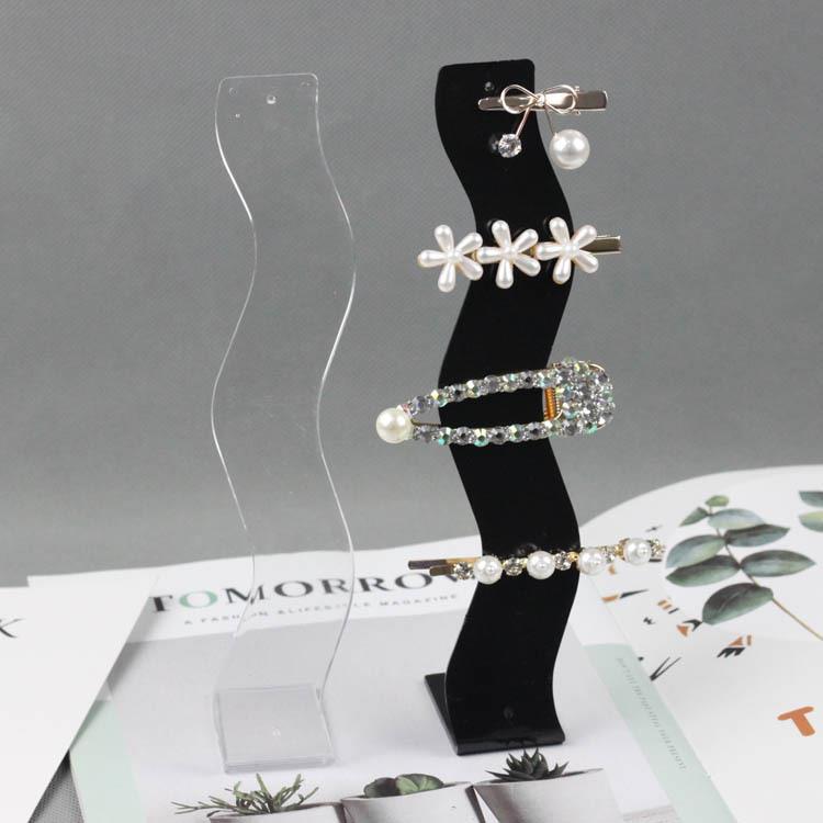 Acrylic Hair Clip Board, Transparent Hair Clip Display Stand, Headband Stand, Hair Accessory Stand, Jewelry Storage, Jewelry Display Stand
