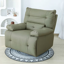 First-class space capsule living room balcony light luxury single modern electric multi-functional reclining leather art rocking chair lazy sofa