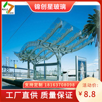Steel structure carport canopy steel structure entrance and exit canopy glass canopy awning professional design and installation