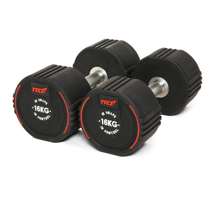 Tengtai PU dumbbell men's home fitness equipment multi-specification dumbbells odor-free environmentally friendly material barbell