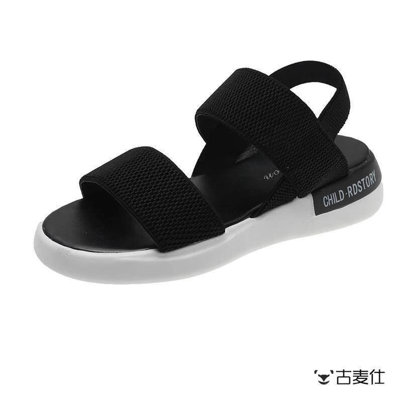 Sports Sandals for Women 2025 Summer New Versatile Beach Casual Shoes Flat Thick-Soled Popular Soft-Soled Sandals