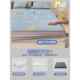 Latex Cool Mat Bed Sheet Style Three-Piece Set of Summer Ice Silk Silk Air Conditioning Seat Single Door Bed Sheet Summer Cool Mat