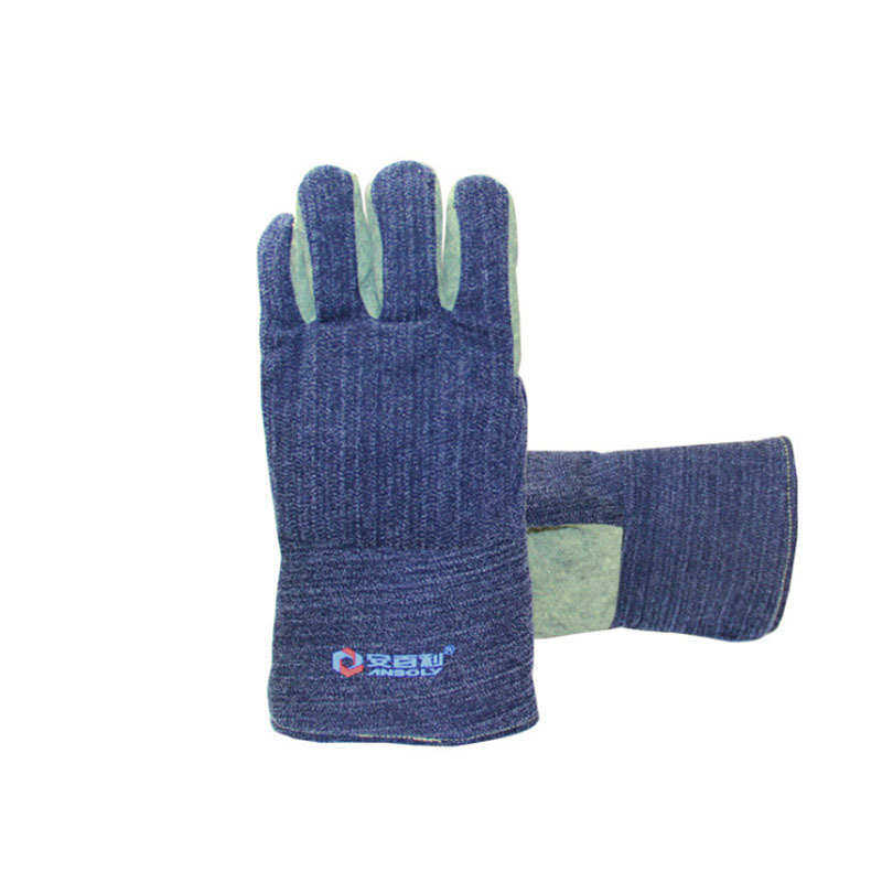 S536 security wear-resistant and high-temperature resistant-hot style 400 thickened cast Bailey abl gloves thermal insulation and flame retardant industry