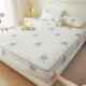 Milk velvet bed sheets single piece thickened cotton flange coral velvet duvet single pillowcase three-piece set children's double kang single