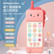 Baby toys mobile phone puzzle baby 0-1 year old children early education multifunctional music phone for boys and girls