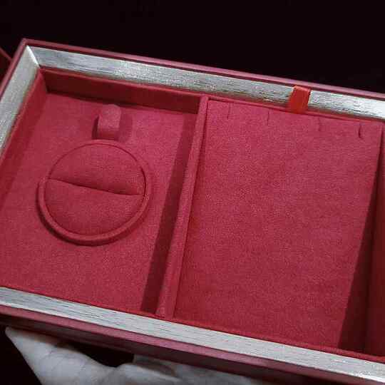 Three-Piece Gold Jewelry Gift Box Set: Ring, Necklace, Bracelet, Gold Set Box, Jewelry Box, Wedding Engagement Gift Set, Wedding Celebration