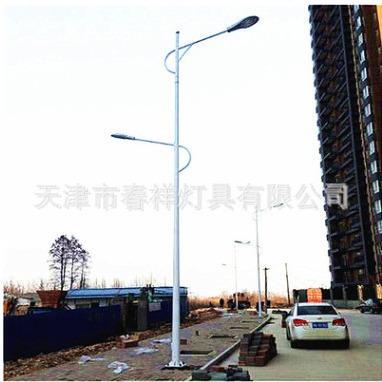 Tianjin Manufacturers Supply Street Light Poles, 10m Double-Arm Light Poles, Double-Arm Poles, Led Light Poles, Outdoor Road Lighting Poles