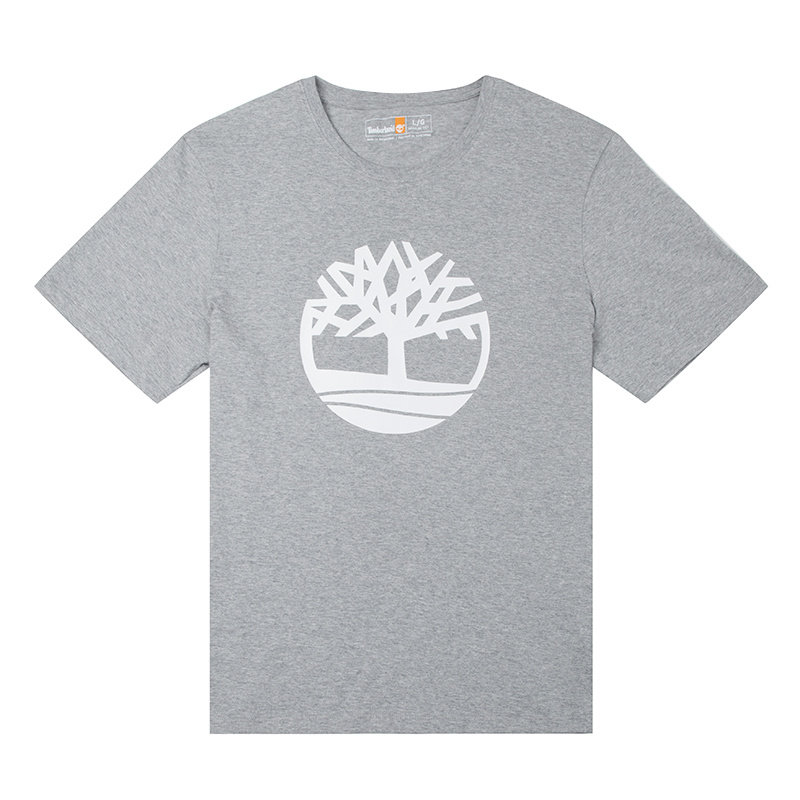 Timberland添柏岚 户外运动宽松舒适透气休闲短袖T恤 男款 灰色,运动服/休闲服装,运动T恤,淘宝优惠券,粉丝福利购,淘宝优惠卷