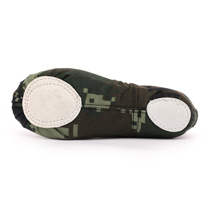 2023 Youth Dance Shoes Camouflage Ballet Shoes Red Army Stage Performance Dance Body Lace-Free Cat Claw Shoes