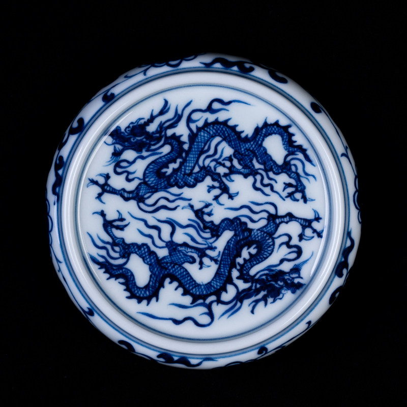 Zhuling wood kiln landscape dragon cover