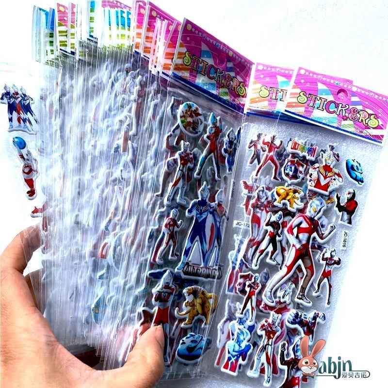 3D Cartoon Stickers with Creative Design, High-Quality Appearance, Popular in 2025, for Boys Aged 3-7