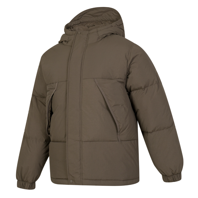 Timberland添柏岚羽绒服男冬季新款防泼水宽松加厚保暖面包服
