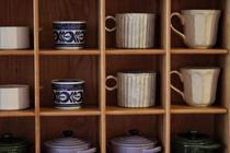 Cup cabinet desktop cup holder solid wood lattice rack cup Duobao display grid Nordic tableware collection sideboard kitchen