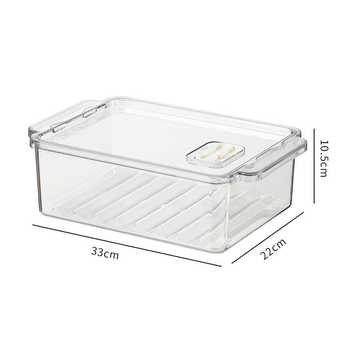 Refrigerator storage box food grade eggs, vegetables and fruits classification, fresh storage box, frozen storage box, kitchen organization