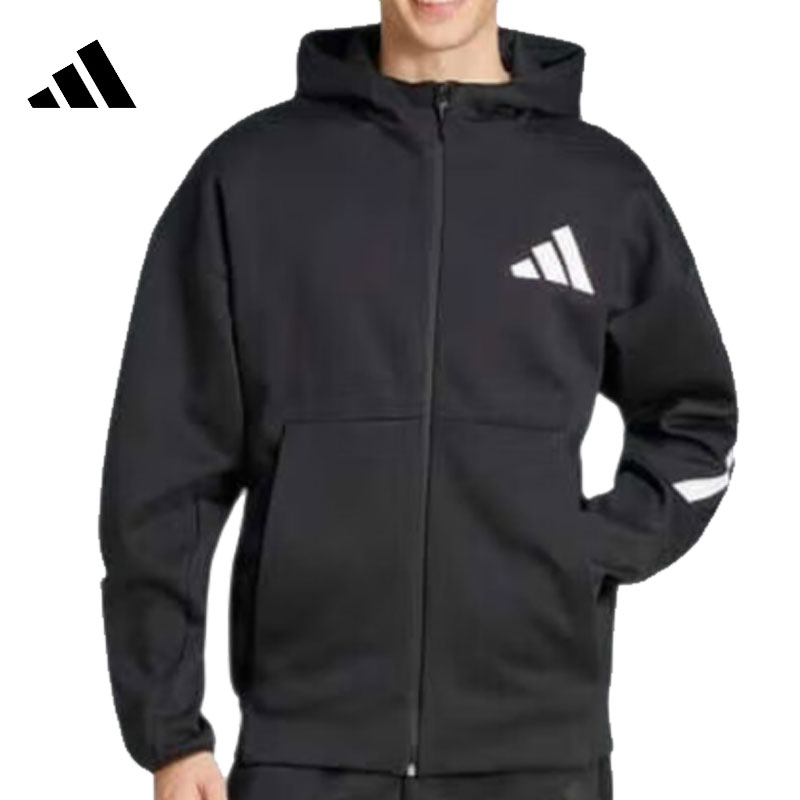 adidas阿迪达斯男子M Z.N.E. FZ针织连帽运动外套JD5984