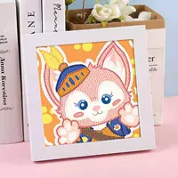 Фоторамка, холст, 18×18см, 15×15см