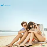 Летние нескользящие сланцы для отдыха, слайдеры, тапочки для влюбленных, пляжная обувь