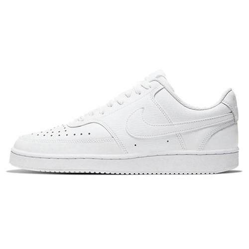 Nike Court Vision 1 Low 合成革皮革 车缝线 低帮 板鞋 女款