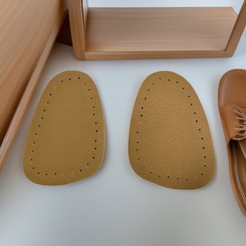 Manufacturer Wholesale Half Insoles Forefoot Pads Shoe Half Insoles Full Insoles Non-Slip Forefoot Pads Pu Leather Half Insoles