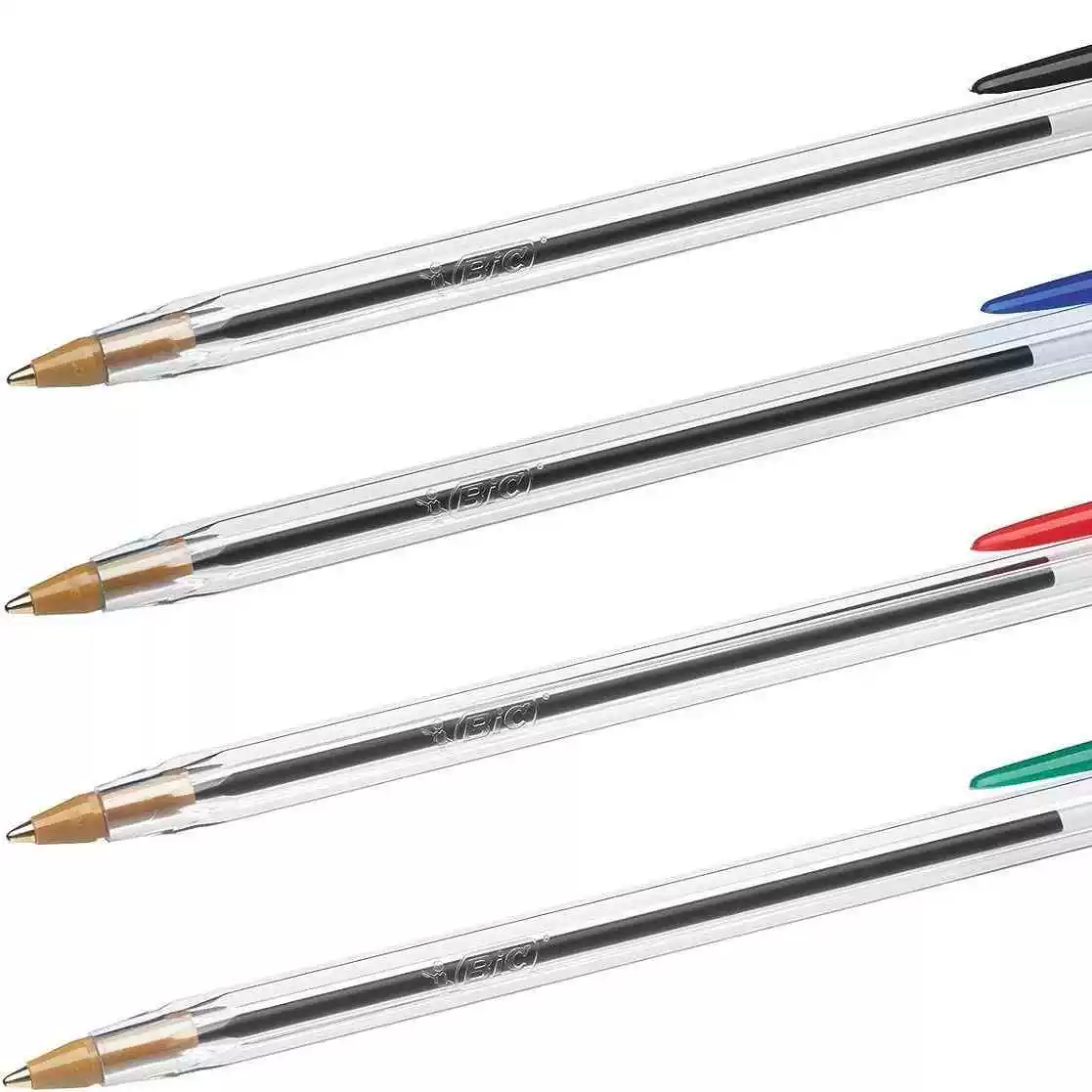 Bic Cristal 1.0 1.2 мм Xtra Bold 1.6 мм шариковая ручка кристаллическая шариковая ручка