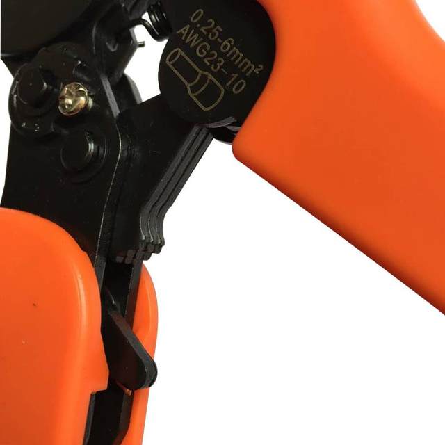 Huasheng Tool HSC8 6-6 Manual Mini Self-Dutching Pressure Wire Claw Cold Pressure Terminal Claw 0.25-6 Square