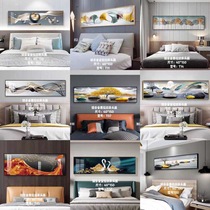 Modern minimalist overlay living room decorative painting Nordic sofa background wall hanging painting atmospheric light luxury crystal porcelain bedroom mural