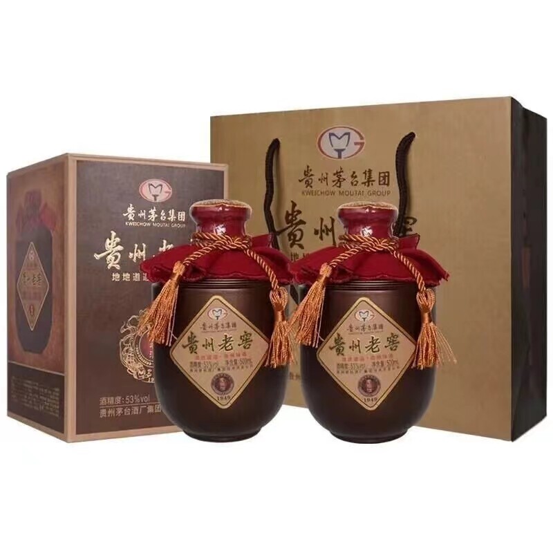 🔥茅台保健老窖老坛酒53度酱香型，贵州正宗风味，送礼自饮必备🎁-酒水