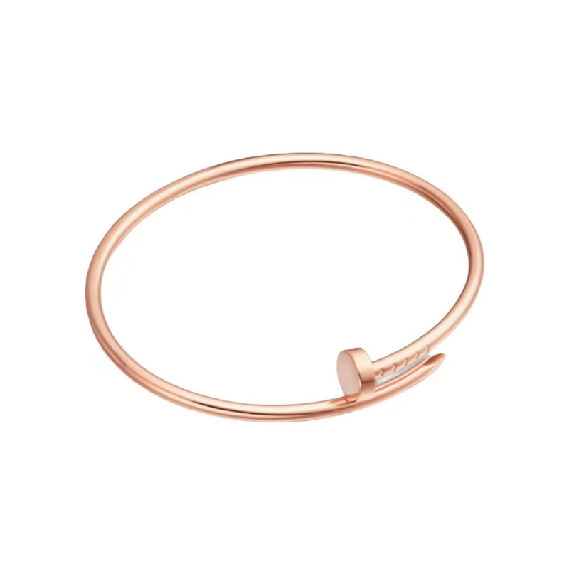 Chinese Inspection [9.9 New] Cartier Bracelet Narrow Version Nail Bracelet Without Diamonds, Size Consultation before Purchase