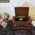 Máy ghi âm bằng nhựa vinyl bằng gỗ ghi âm máy ghi âm retro Máy CD LP vocal 5 máy radio HEN1978 màu xanh - Máy hát 	bán máy nghe nhạc đĩa than cổ	 Máy hát
