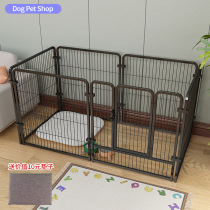 Dog cage dog fence household indoor pet fence free combination small medium and large dog fence toilet training dog cage