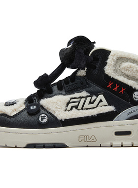 FILA FUSION斐乐潮牌Teratach中帮篮球鞋女款桦树棕T12W141215FBB