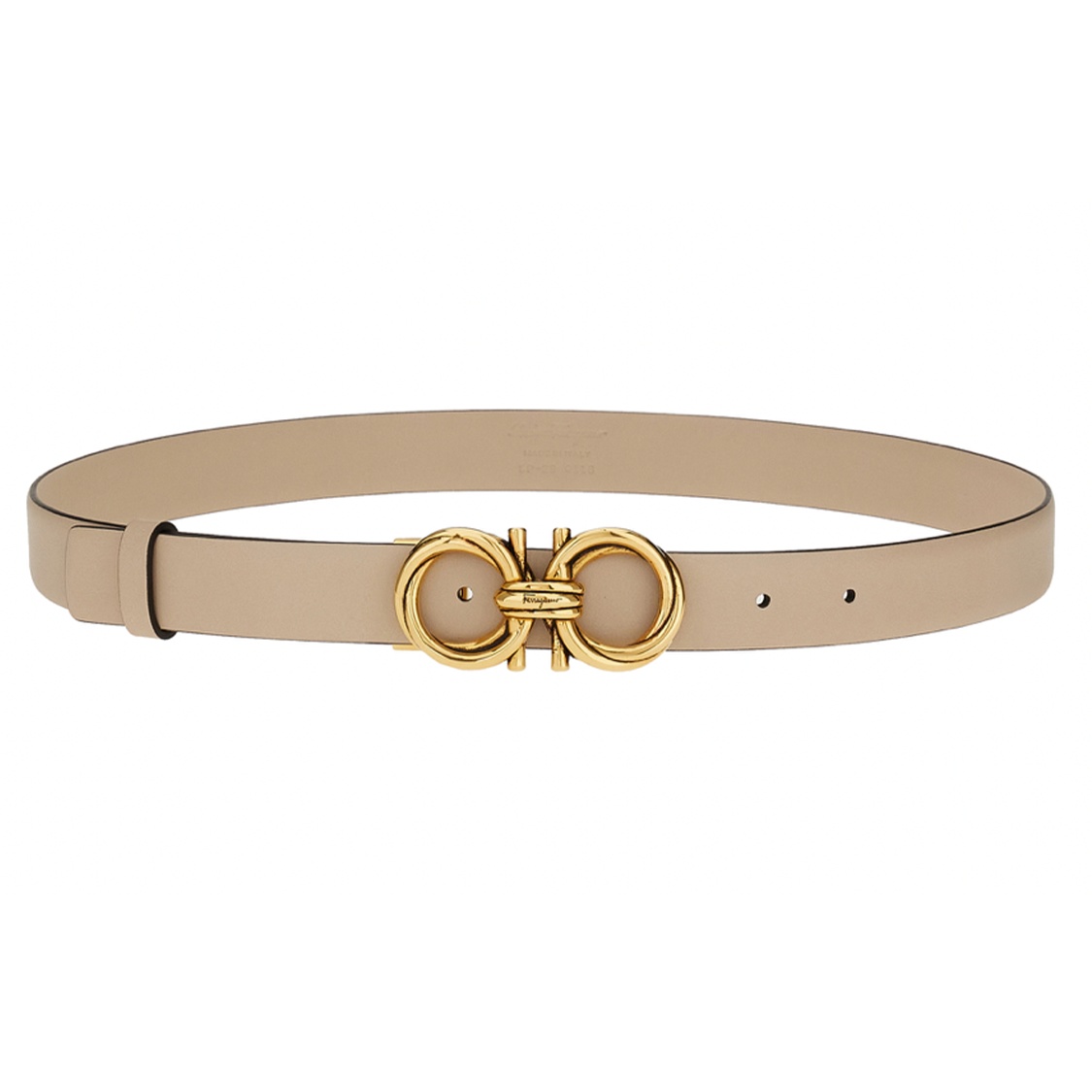 Ferragamo 菲拉格慕 GANCINI皮带 女款 大象灰色 2.5cm