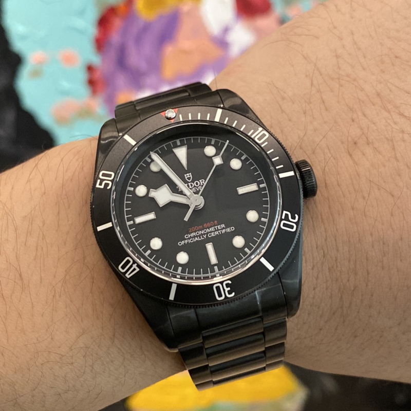 [9.8 New] Tudor Black Bay Series Pvd Steel Automatic Mechanical Watch Men's Watch M79230Dk-0008