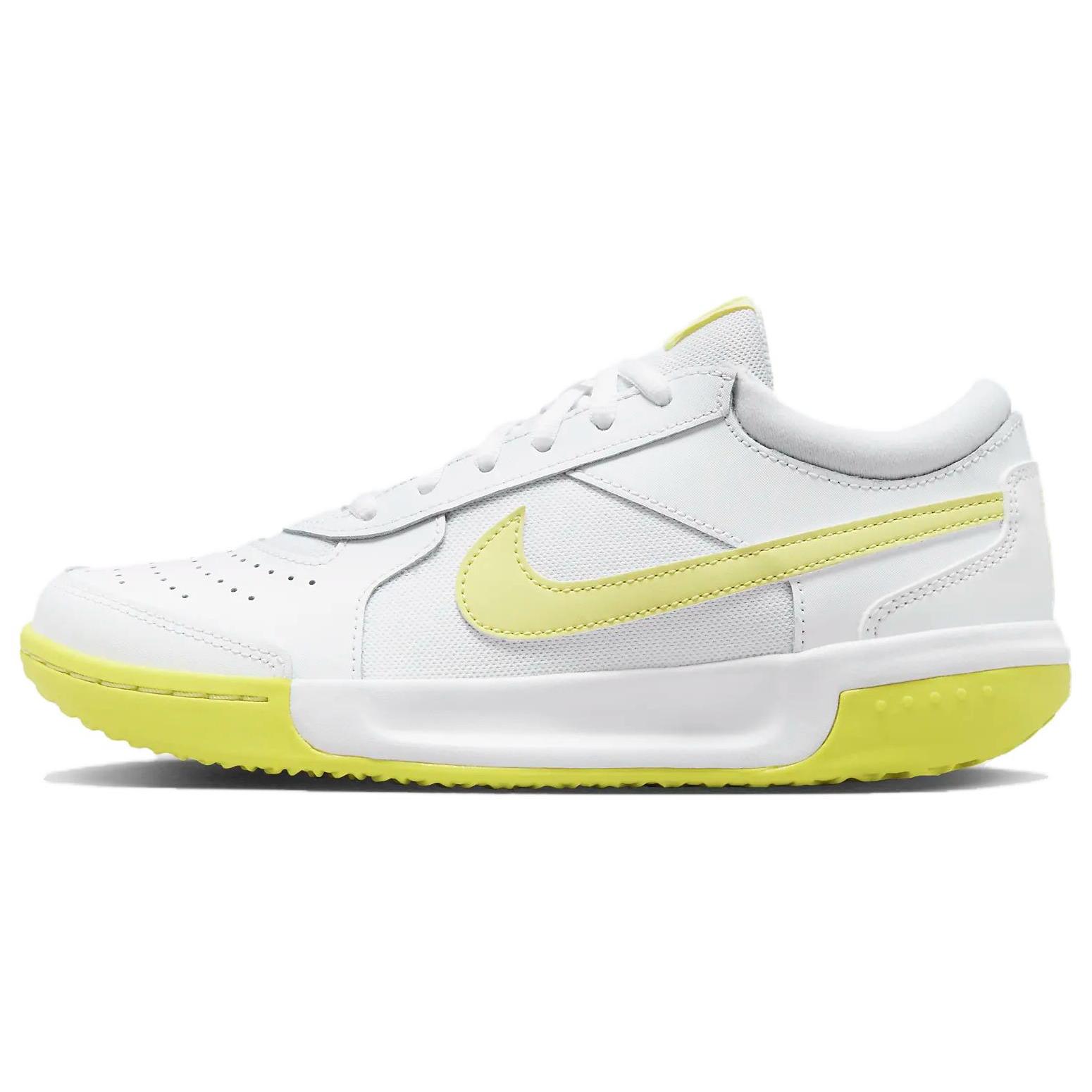 Nike Court Lite 3 Air Zoom 高帮 网球鞋 女款 白绿