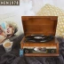 Máy ghi âm bằng nhựa vinyl bằng gỗ ghi âm máy ghi âm retro Máy CD LP vocal 5 máy radio HEN1978 màu xanh - Máy hát 	bán máy nghe nhạc đĩa than cổ	 Máy hát