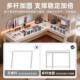 Corner Computer Desk with Cover, Desktop Gaming Table, Home L-Shaped Desk, Bedroom Study Table, Simple Office Desk