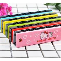 Boys and girls childrens harmonica play double row music playing novice teaching tools 3 - 6 years old