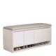 Shoe Bench with Cover for Entryway, Integrated Shoe Bench and Stool, Dustproof Storage, Small Shoe Cabinet