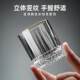 100ml Crystal Glass Beer Mug Set, 0.1kg Small Drinking Glasses, High Aesthetic Value, New Creative Design for Home Use