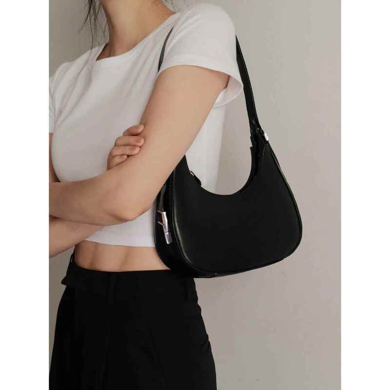 French Niche Bags for Women 2024 Spring and Summer Popular New Versatile High-End Texture Fashion Shoulder Bag Armpit Bag