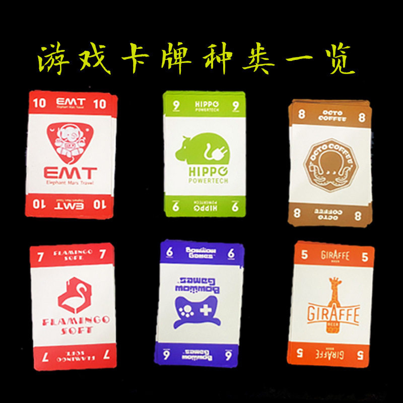 Игрушка 马戏星探scout初创公司startups durian榴莲忘返竹林之中聚会桌游