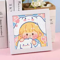 Фоторамка, холст, 18×18см, 15×15см