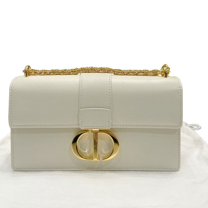 [98% New] Dior New Montaigne Chain Bag Shoulder Bag Crossbody Bag Women's Bag Genuine Bag