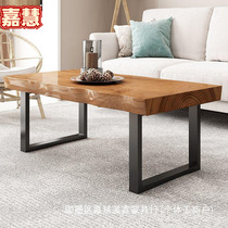 Coffee table living room household small apartment high coffee table dining table dual-purpose rectangular large board pine tea table