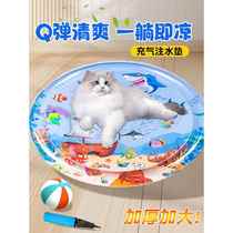 Pet water bed cat anti-catch small fish and dog anti-catch mat water-filled cooling bed thickened anti-catch for older children