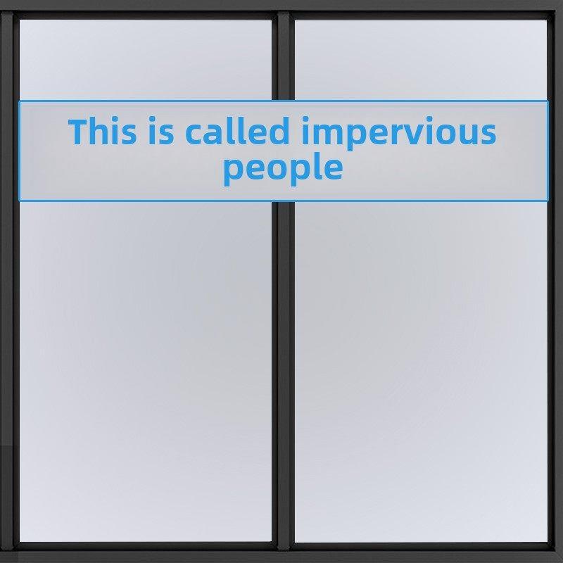 Glass Film That Lets Light through but Not People, Bathroom Window Stickers to Prevent Light Leakage and Prevent Peeping, Frosted Paper, Bathroom Anti-Peeping Film